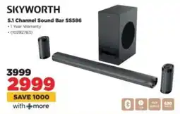 HiFi Corp SKYWORTH 5.1 Channel Sound Bar SS586 offer