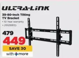 HiFi Corp ULTRA-LINK 39-80-Inch Tilting TV Bracket offer