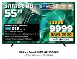 HiFi Corp SAMSUNG 55-inch Smart QLED 4K-55Q60D offer