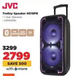 HiFi Corp JVC Trolley Speaker N518PB offer