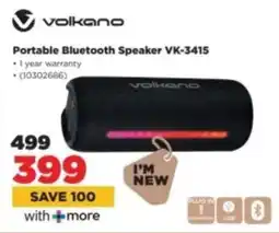 HiFi Corp Volkano Portable Bluetooth Speaker VK-3415 offer