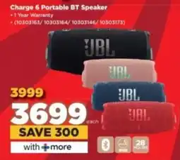 HiFi Corp JBL Charge 6 Portable BT Speaker offer