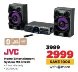 HiFi Corp JVC Home Entertainment System MX-N122B offer