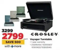HiFi Corp CROSLEY Voyager Turntable offer