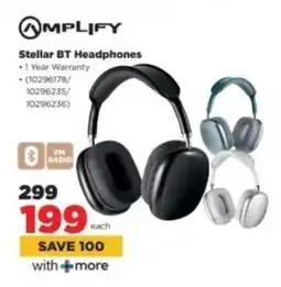 HiFi Corp AMPLIFY Stellar BT Headphones offer