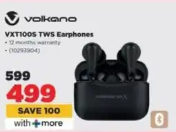 HiFi Corp Volkano VXT100S TWS Earphones offer