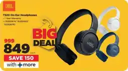 HiFi Corp JBL T520 On-Ear Headphones offer