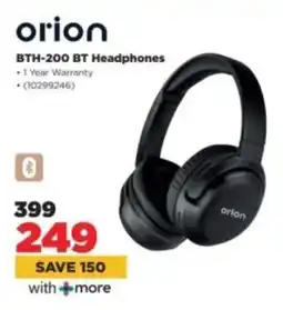 HiFi Corp Orion BTH-200 BT Headphones offer