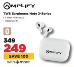 HiFi Corp AMPLIFY TWS Earphones Note X-Series offer