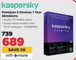 HiFi Corp Kaspersky Premium 5 Devices 1 Year SlimSierra offer