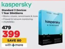 HiFi Corp Kaspersky Standard 3 Devices 1 Year SlimSierra offer