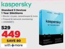 HiFi Corp Kaspersky Standard 5 Devices 1 Year SlimSierra offer