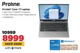 HiFi Corp Proline 14 Intel Core i7 Laptop offer