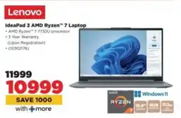 HiFi Corp Lenovo IdeaPad 3 AMD Ryzen 7 Laptop offer