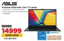 HiFi Corp ASUS Vivobook X1504 Intel Core i7 Laptop offer