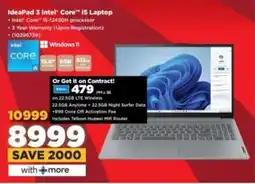 HiFi Corp Lenovo IdeaPad 3 Intel Core i5 Laptop offer