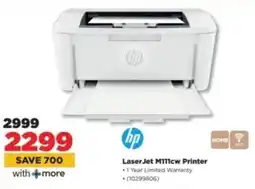 HiFi Corp HP LaserJet M111cw Printer offer