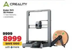 HiFi Corp CREALITY Ender 3V3 3D Printer offer