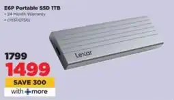 HiFi Corp Lexar E6P Portable SSD 1TB offer