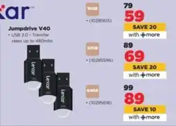 HiFi Corp Lexar Jumpdrive V40 offer