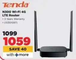 HiFi Corp Tenda N300 Wi-Fi 4G LTE Router offer