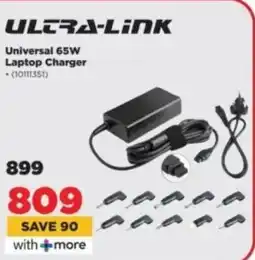 HiFi Corp ULTRA-LINK Universal 65W Laptop Charger offer