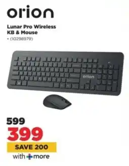 HiFi Corp Orion Lunar Pro Wireless KB & Mouse offer