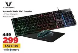 HiFi Corp VX GAMING Artemis Seris 3IN1 Combo offer