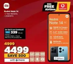 HiFi Corp Redmi Note 14 offer