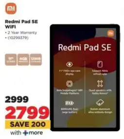 HiFi Corp Redmi Pad SE WiFi offer