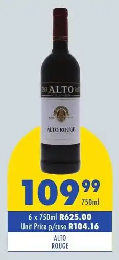 Tabooz Alto rouge offer