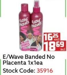 Africa Cash and Carry E/Wave Banded No Placenta offer