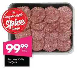 Save Hyper Jacques Kallis Burgers offer