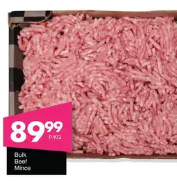 Save Hyper Bulk Beef Mince offer