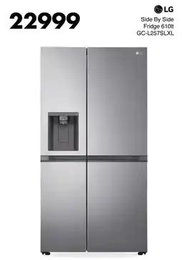 Save Hyper LG Side By Side Fridge offer