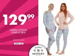 Save Hyper Ladies cotton long pj sets offer
