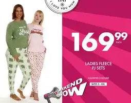 Save Hyper Ladies fleece pj sets offer