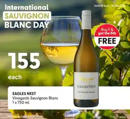 Makro EAGLES NEST Vineyards Sauvignon Blanc offer