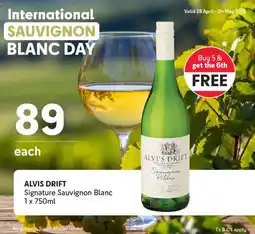 Makro ALVIS DRIFT Signature Sauvignon Blanc offer