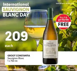 Makro GROOT CONSTANTIA Sauvignon Blanc offer