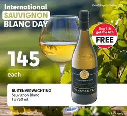 Makro BUITENVERWACHTING Sauvignon Blanc offer