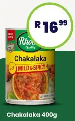 Super Save Rhodes Chakalaka offer