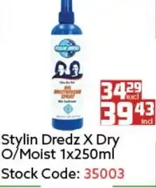 Stylin Dredz X Dry O/Moist 250ml