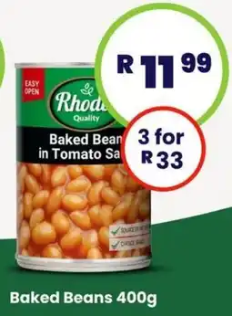 Super Save Rhodes Baked Beans offer