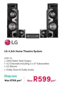 Teljoy LG 4.2ch Home Theatre System offer