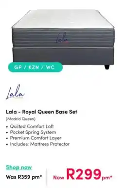 Teljoy Lala - Royal Queen Base Set offer