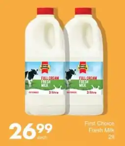 Save First Choice Fresh Milk offer