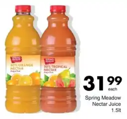 Save Spring Meadow Nectar Juice offer