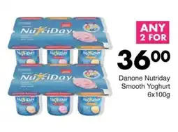 Save Danone Nutriday Smooth Yoghurt offer