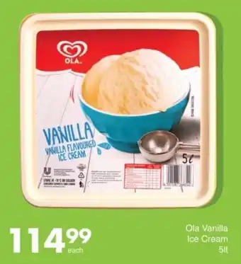 Save Ola Vanilla Ice Cream offer